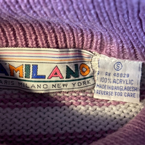 Vintage A'Milano women's  sweater size small - Picture 5 of 6